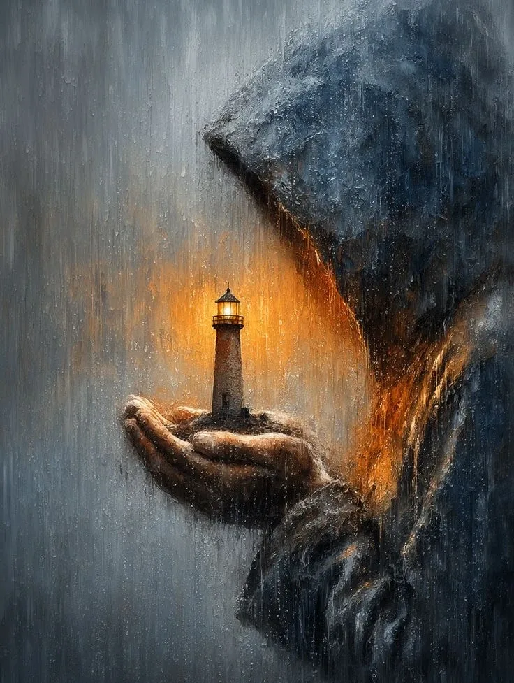 Еᴄᴧи ᴛы ᴨᴏниʍᴀᴇɯь ϶ᴛᴏᴛ ᴛᴇᴋᴄᴛ, ᴛʙᴏй уᴩᴏʙᴇнь B2  A mysterious figure wearing a dark hood is standing i