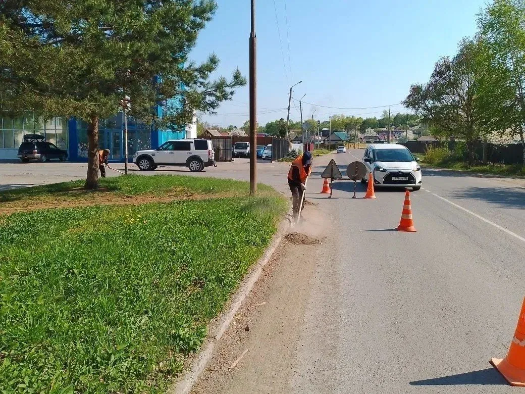 Наведение порядка в городе продолжается! Во вторник, 12 мая, силами муниципального учреждения «Спецс