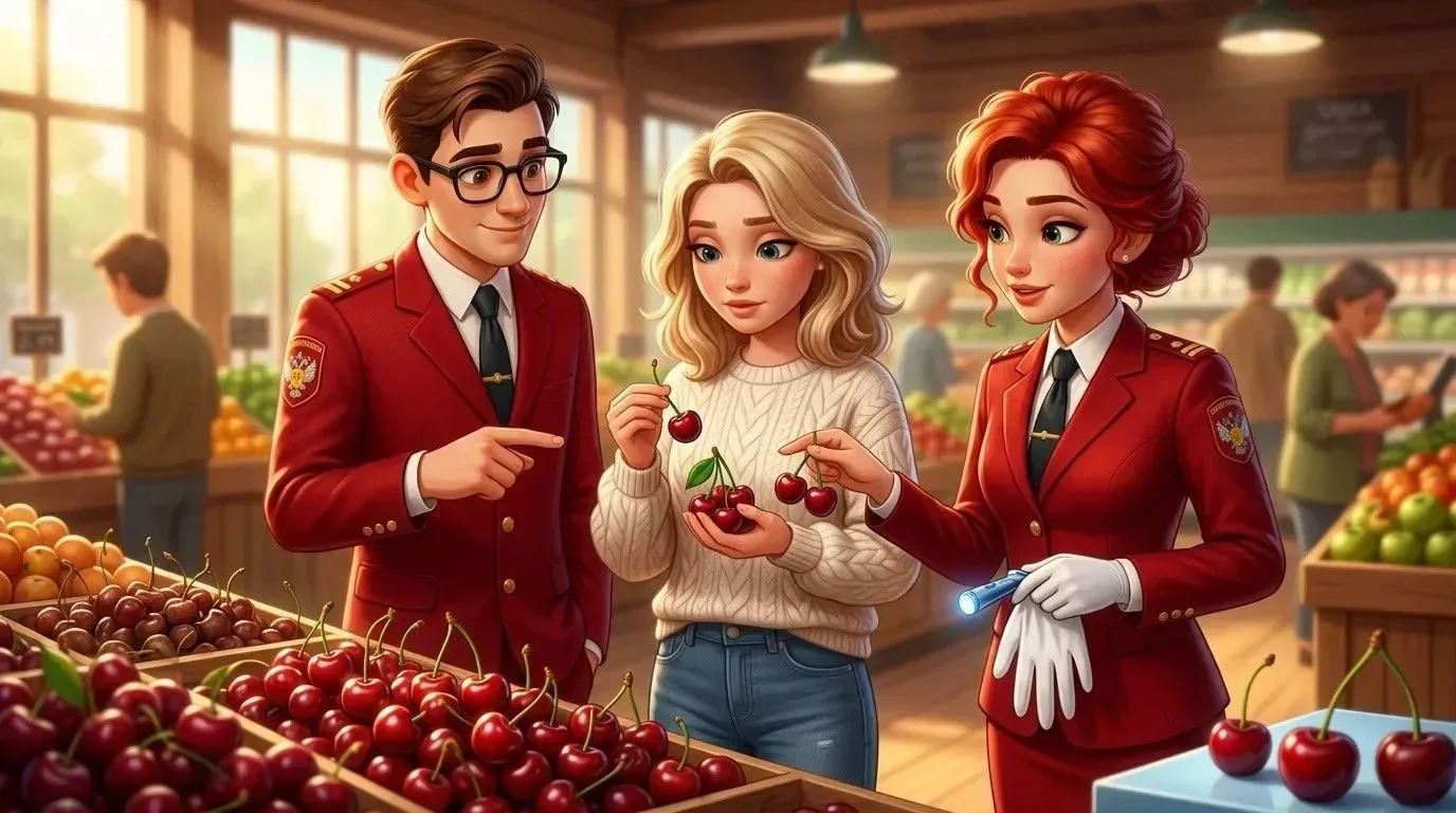Как выбрать идеальную черешню и не разочароваться 🍒                                                 