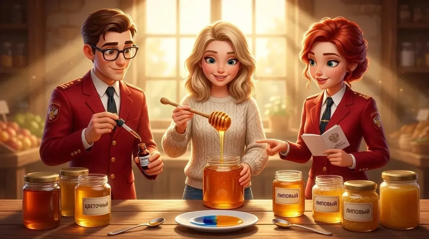 Как выбрать настоящий мёд и не попасться на подделку? 🍯                                             