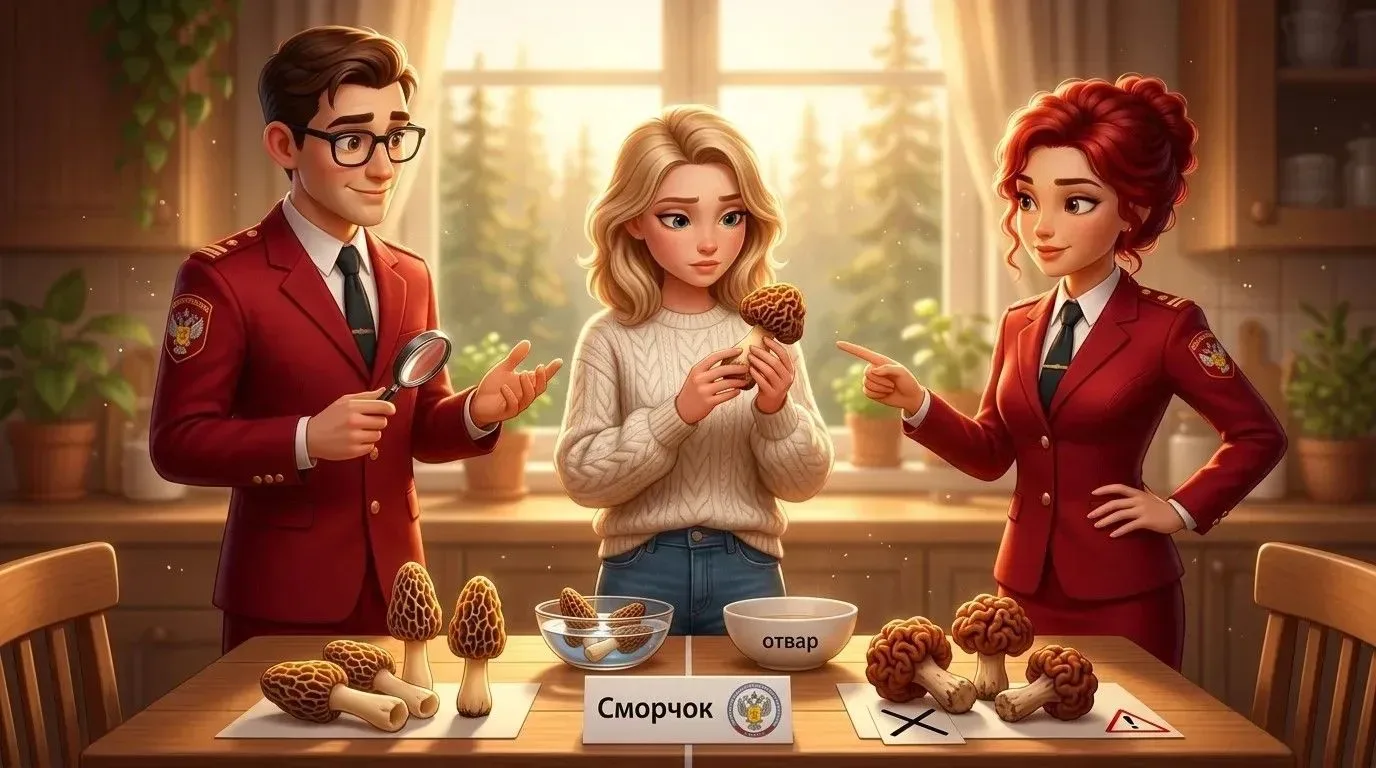 Сморчок или строчок: как открыть грибной сезон в Югре без вреда для здоровья?   Весна пришла, а вмес