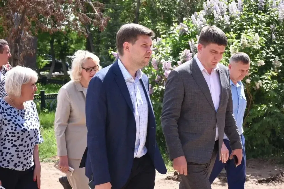 Сегодня вместе с прокурором Центрального района Вадимом Поляковым проверили, как идут строительно-мо