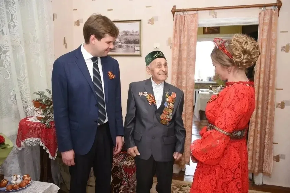 Сегодня был в гостях у ветерана Великой Отечественной войны и Почётного гражданина города Оренбурга 