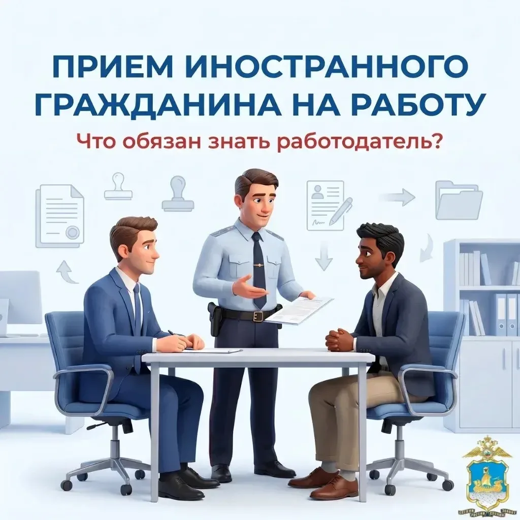 Прием на работу иностранного гражданина требует строгого соблюдения норм законодательства Российской