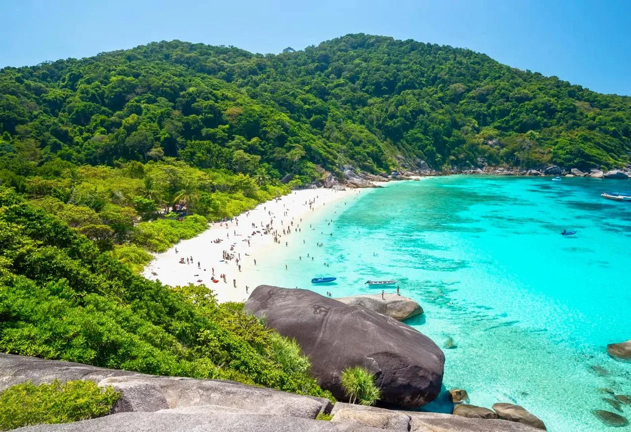 Симиланские острова, Таиланд 🇹🇭  🔹 Пожалуй, самые райские пляжи и самая бирюзовая вода в Таиланде им