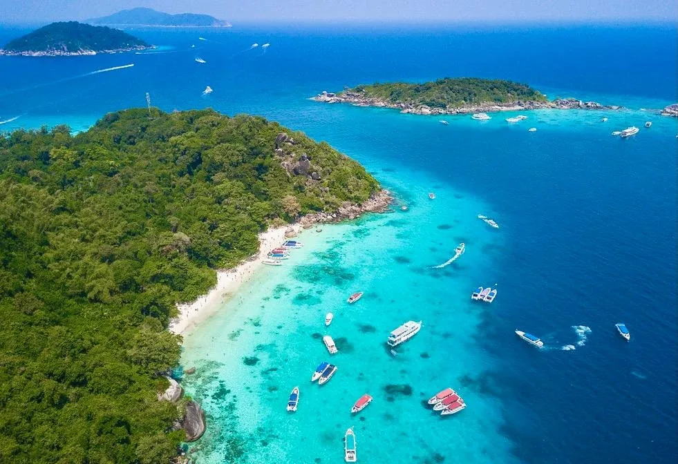 Симиланские острова, Таиланд 🇹🇭  🔹 Пожалуй, самые райские пляжи и самая бирюзовая вода в Таиланде им