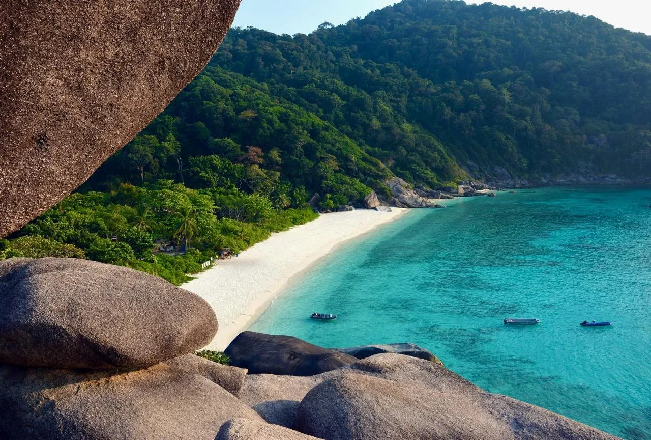 Симиланские острова, Таиланд 🇹🇭  🔹 Пожалуй, самые райские пляжи и самая бирюзовая вода в Таиланде им