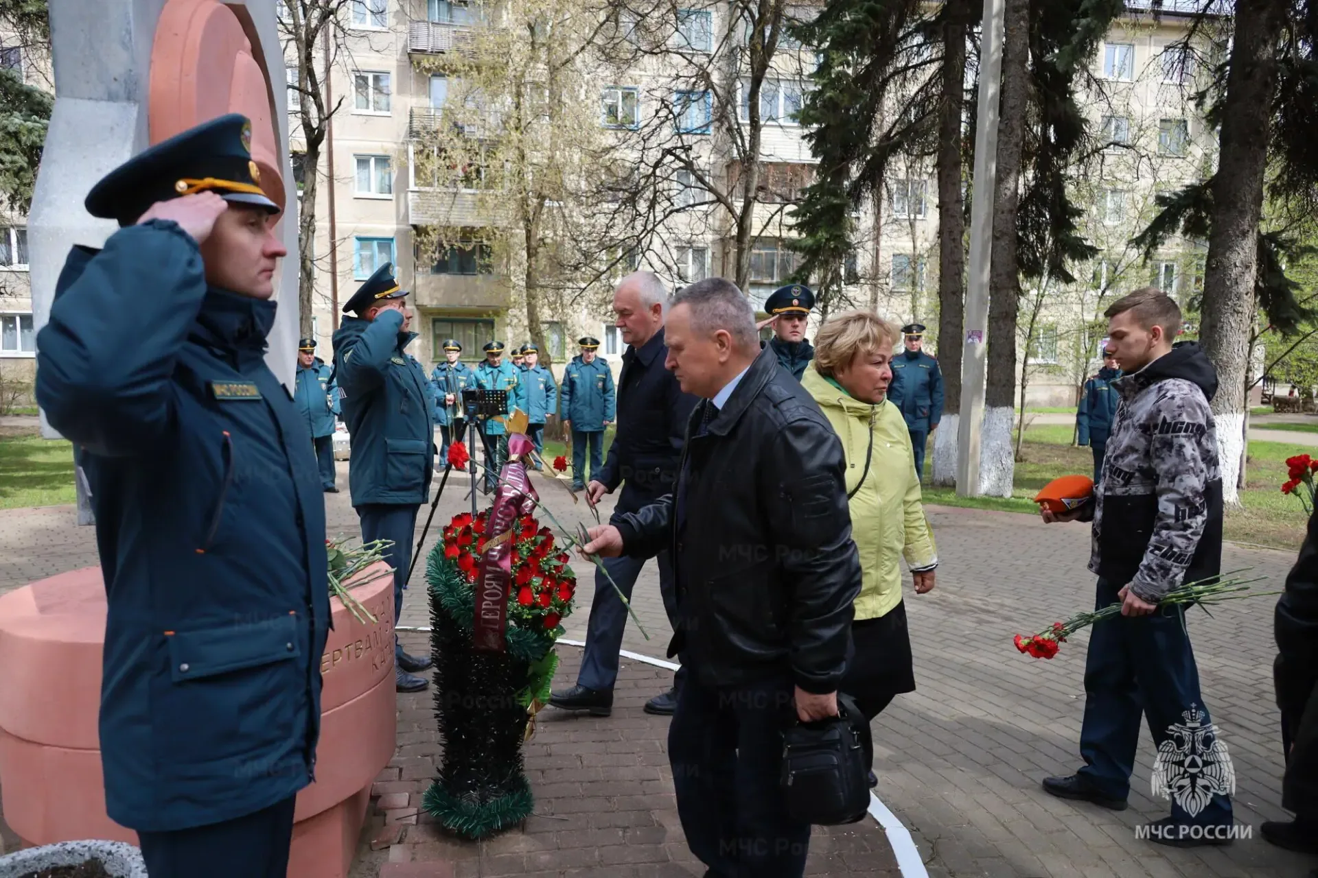 Начальник 58 пожарно-спасательной части из Одоева принял участие в сборе ветеранских организаций в К