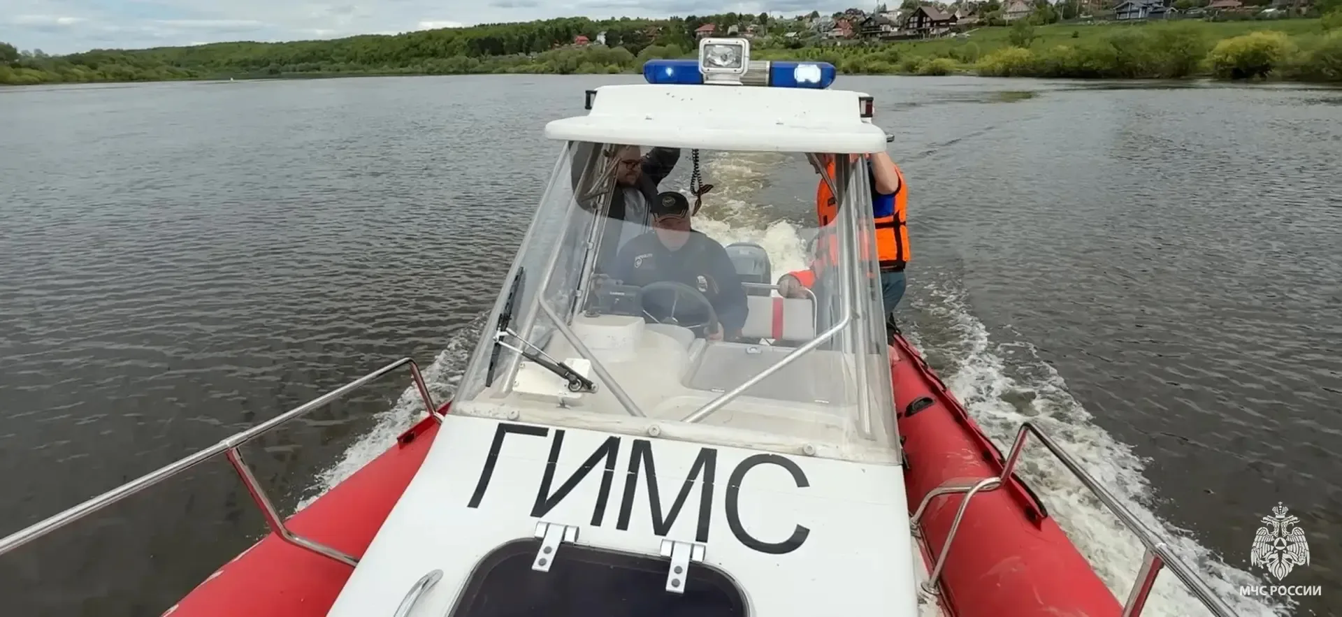 Сотрудники ГИМС провели патрулирование реки Ока в Алексинском и Заокском районах  Сотрудники Государ