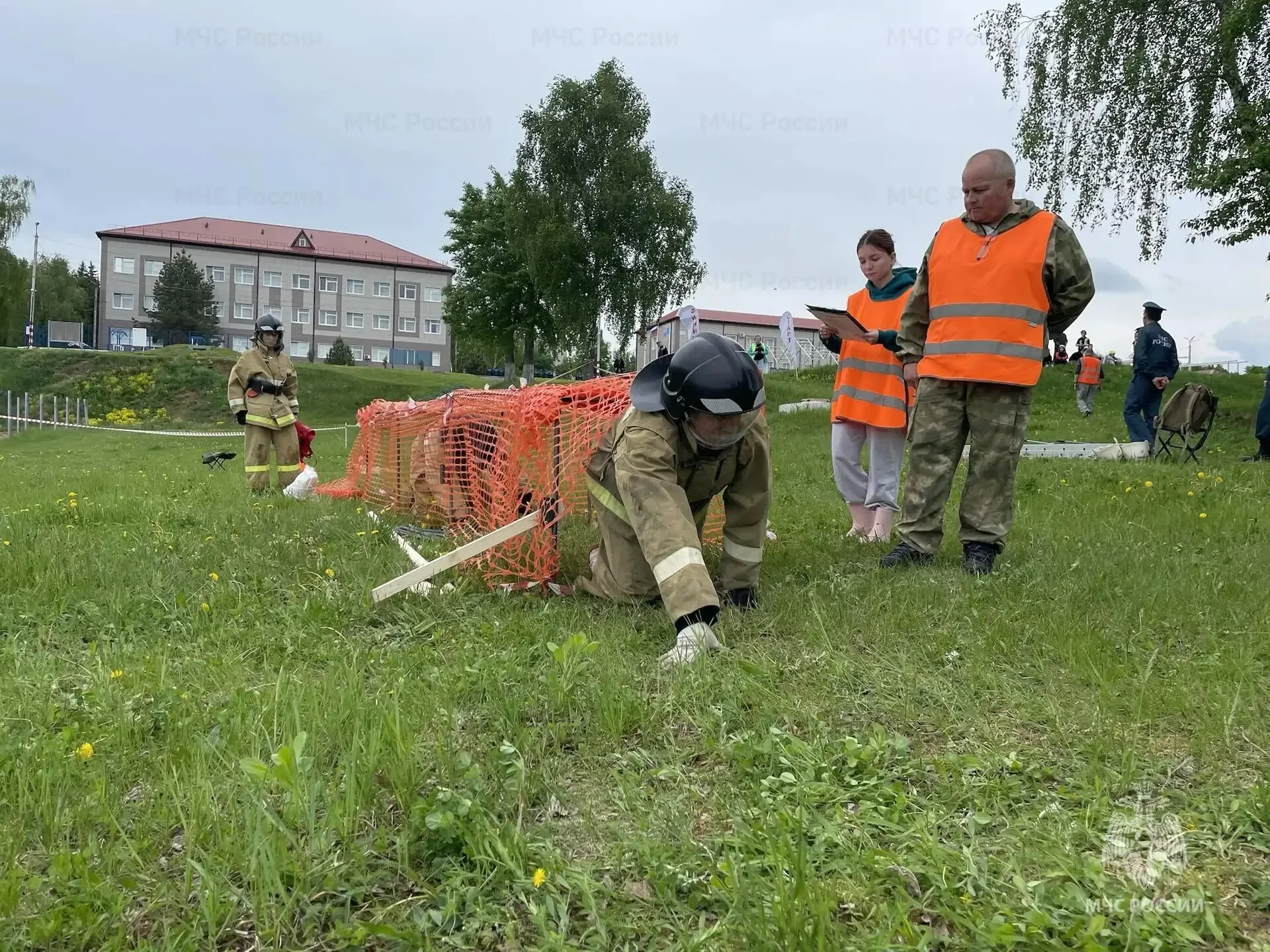 🏆В Тульской области определили победителей в соревнований "Школа безопасности"  Торжественная церемо