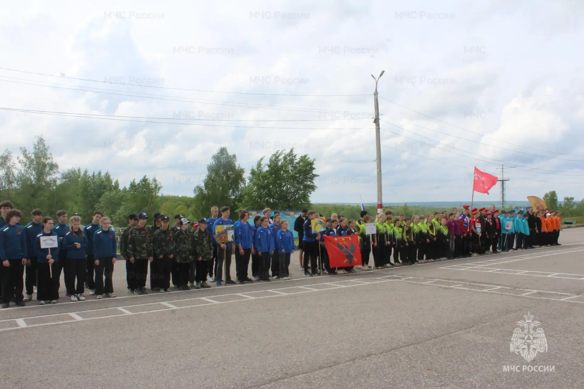 🏆В Тульской области определили победителей в соревнований "Школа безопасности"  Торжественная церемо
