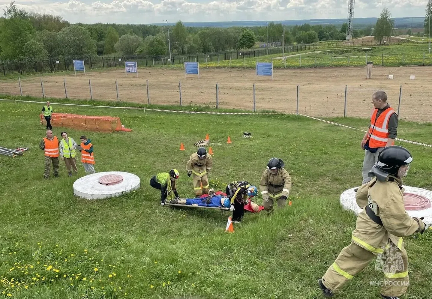 🏆В Тульской области определили победителей в соревнований "Школа безопасности"  Торжественная церемо