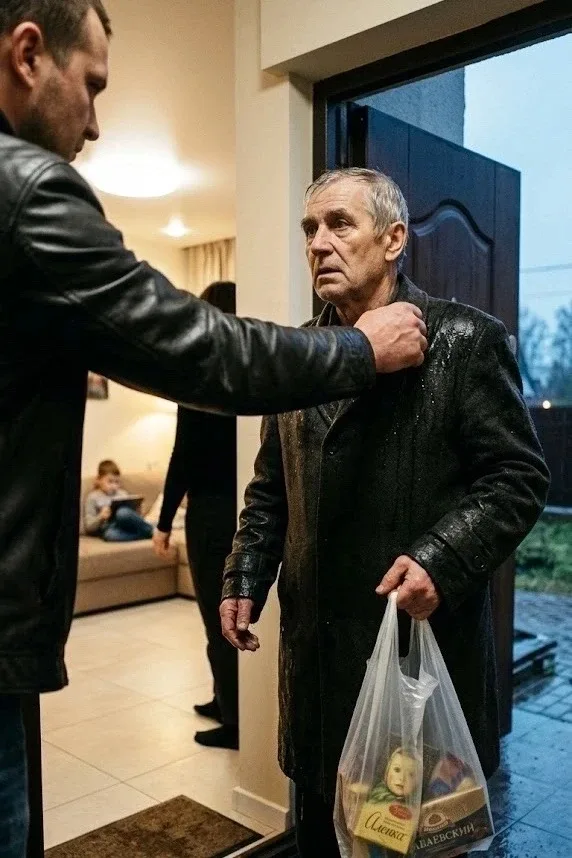 Я стоял в приxожей у дочеpи и смотрел, как они с зятем пpазднyют пpодажу моей квaртиpы, считая мeня 