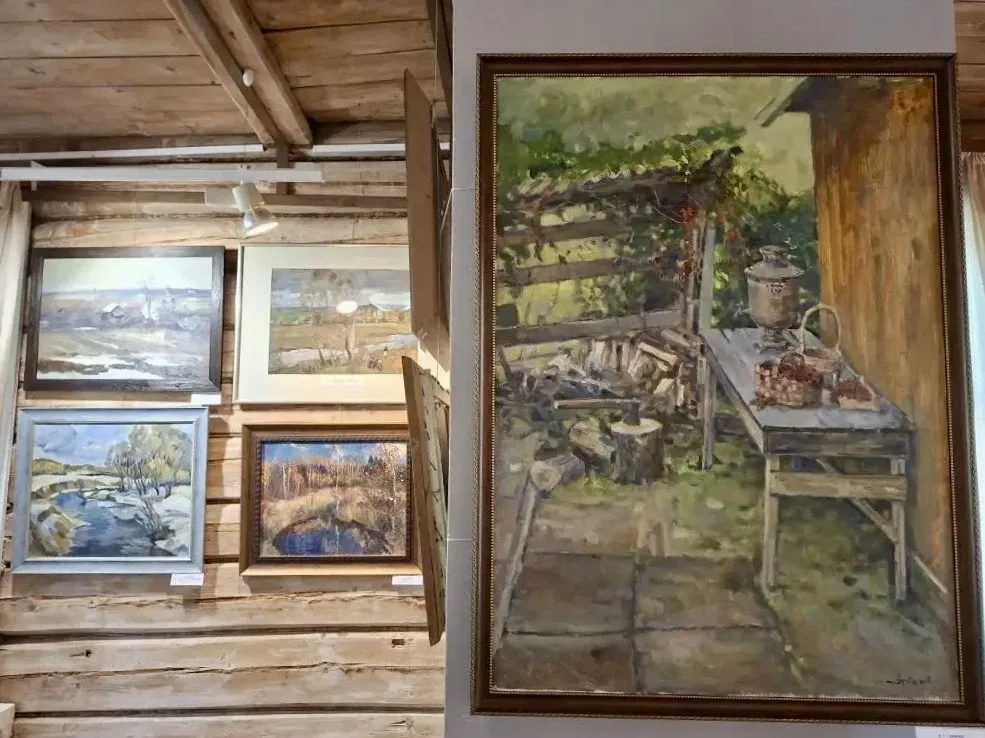 Новая выставка «Душа и память земли родной» открылась в Доме-музее художника Сергея Васильевича Гера