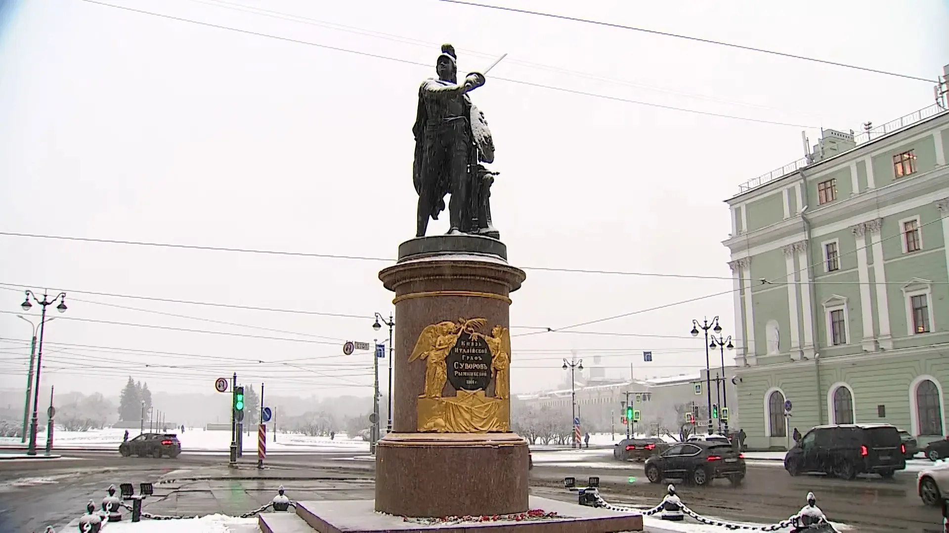 ⚔️ 17 мая 1801 года: Петербург увековечил Суворова в камне  225 лет назад на Марсовом поле в Санкт-П