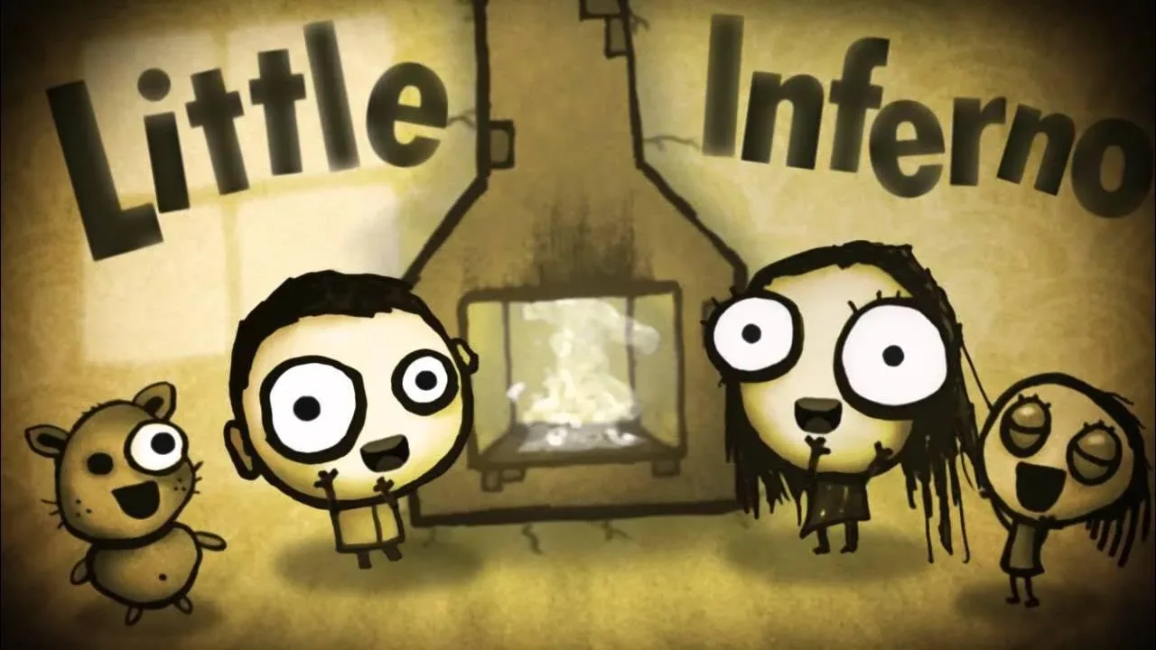 🎮 Little Inferno – красивая неординарная инди-игра от создателей World of Goo, с великолепной график