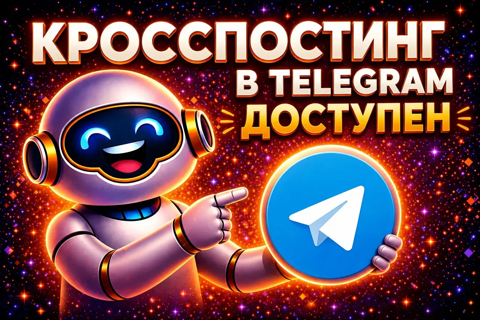🚀 Кросспостинг в Telegram уже доступен  По многочисленным просьбам мы добавили кросспостинг в тариф 