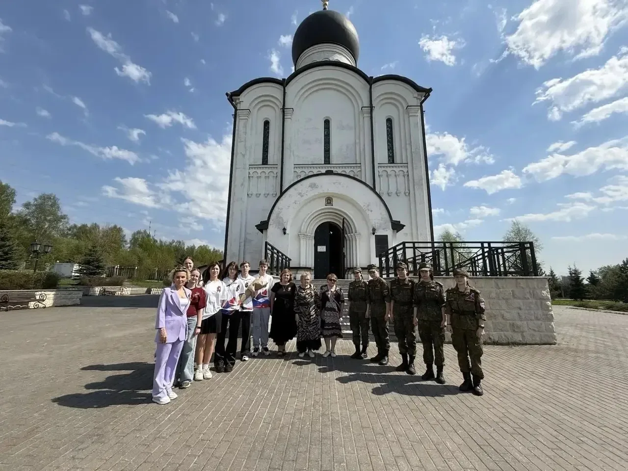 Федеральный военный мемориал «Пантеон защитников Отечества» 8 мая выдался очень важный, трогательный