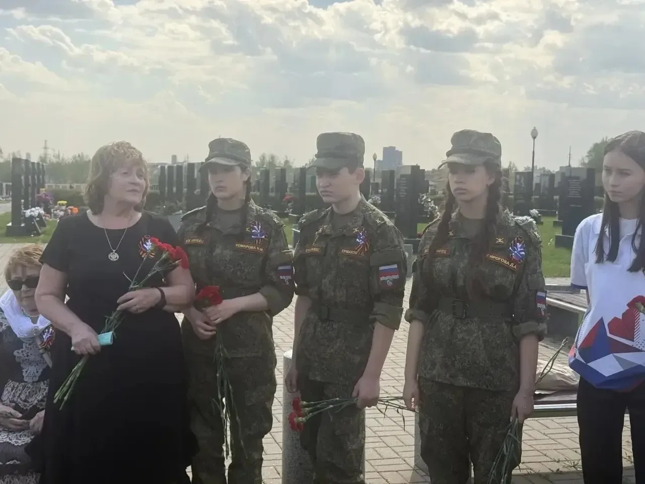 Федеральный военный мемориал «Пантеон защитников Отечества» 8 мая выдался очень важный, трогательный