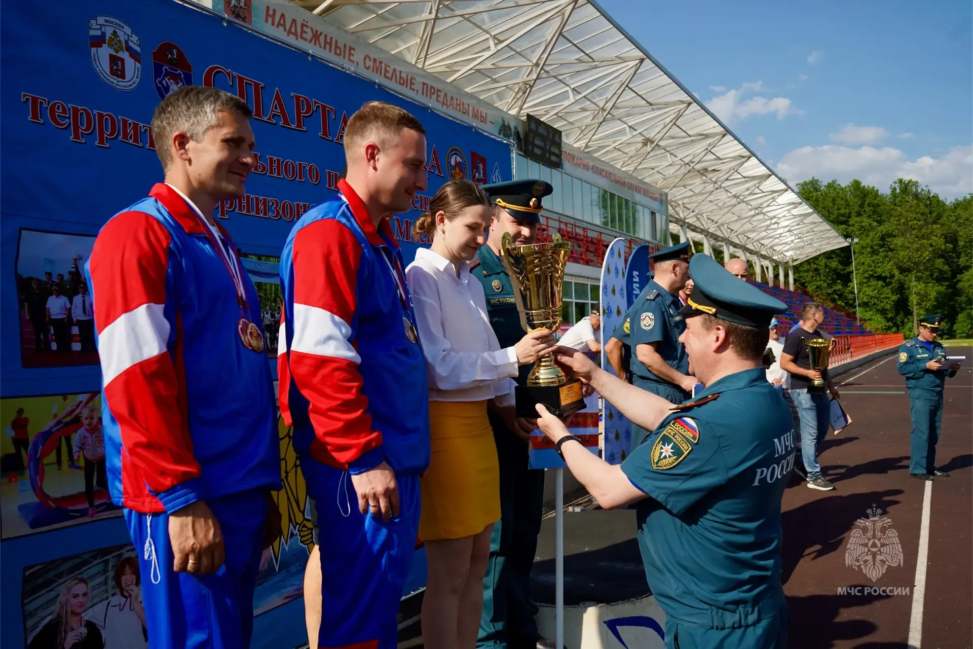 🏆Определены победители и призёры Чемпионата и Первенства Москвы по пожарно-спасательному спорту  В э