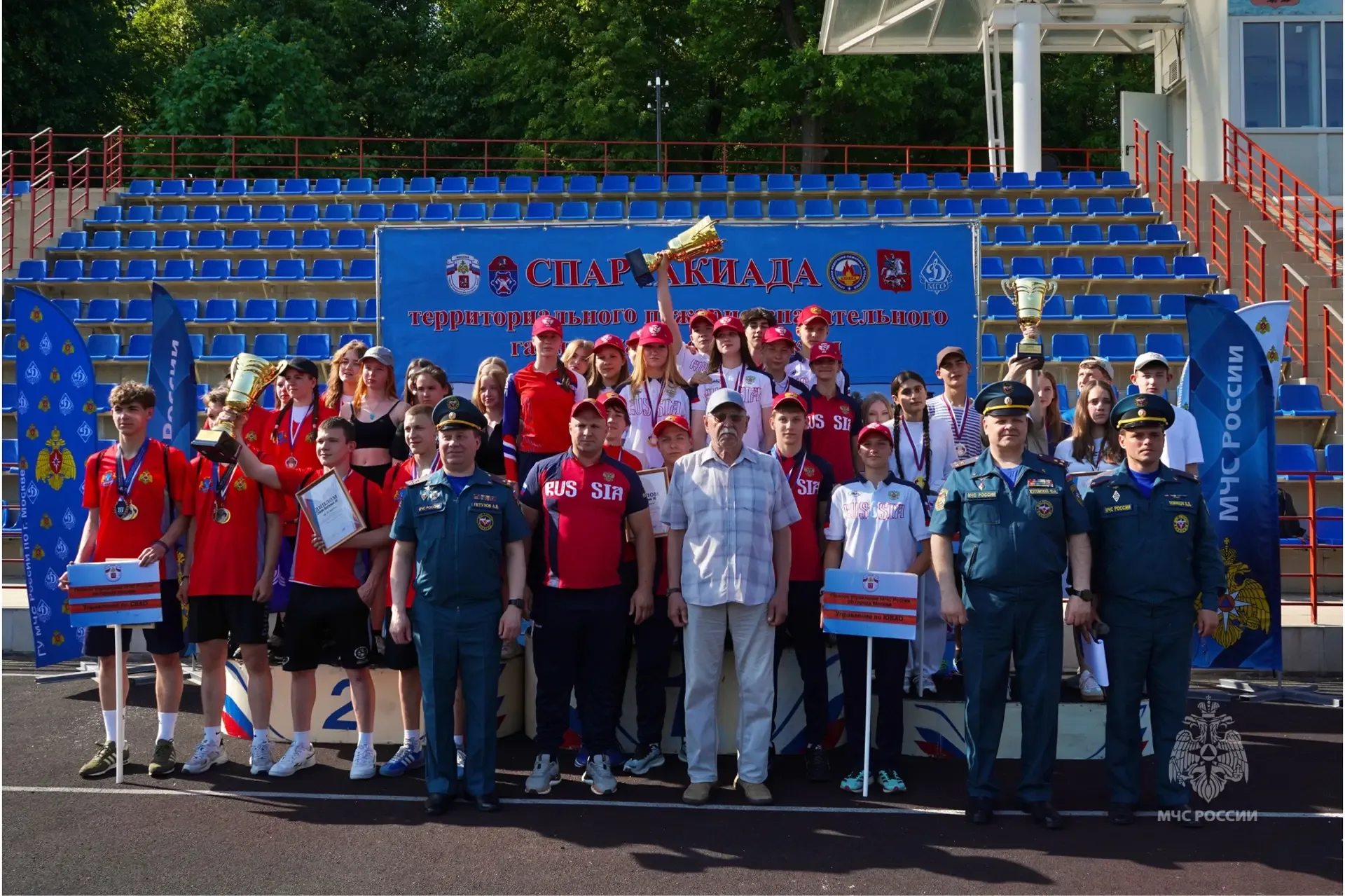 🏆Определены победители и призёры Чемпионата и Первенства Москвы по пожарно-спасательному спорту  В э