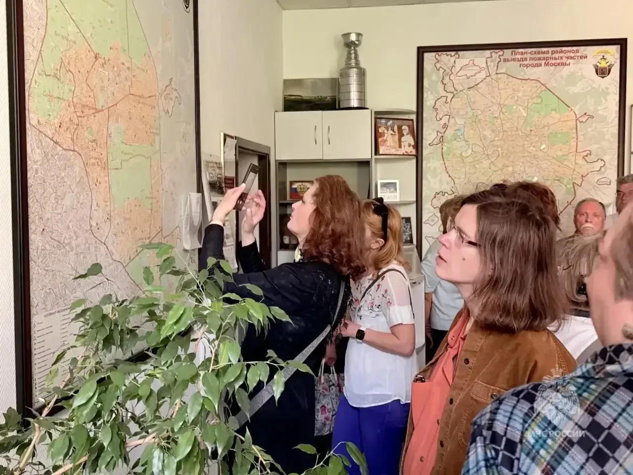 🔘Москвичи прикоснулись к будням пожарных  В рамках Дней исторического и культурного наследия жители 