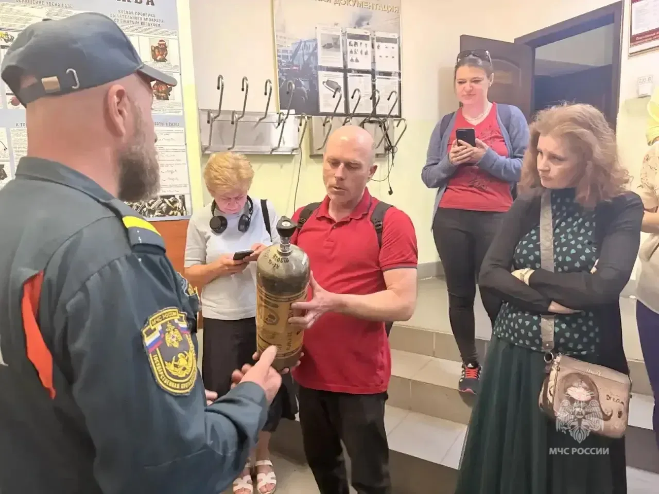 🔘Москвичи прикоснулись к будням пожарных  В рамках Дней исторического и культурного наследия жители 