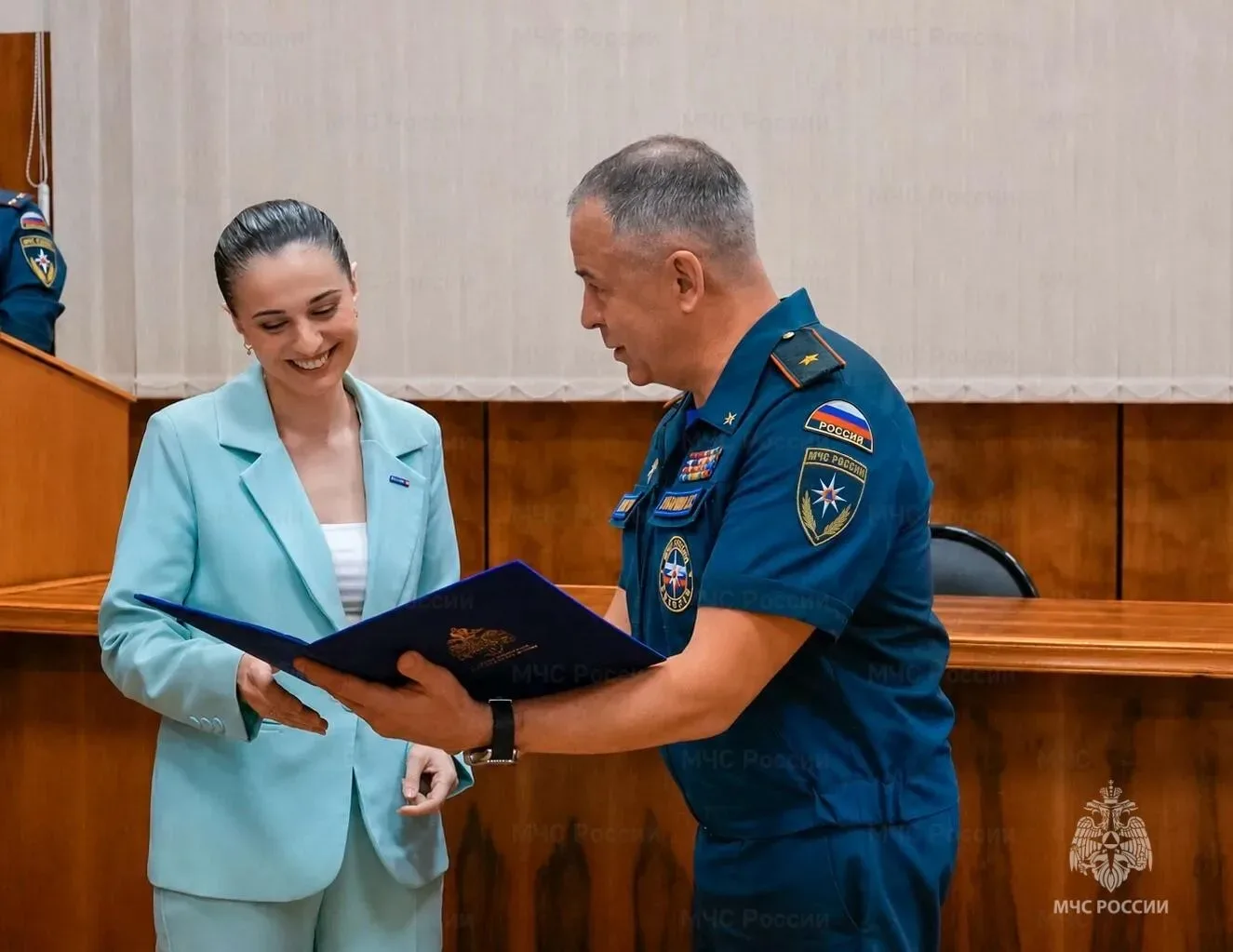 🔘В столичном управлении МЧС России состоялось награждение журналистов  Начальник Главного управления