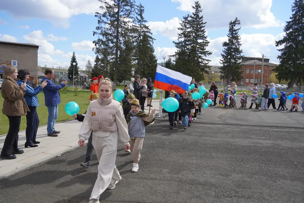 Парад дошколят: память о Победе в сердцах самых маленьких    15 мая в парке села Дзержинского состоя
