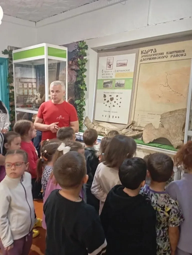 В детском саду «Чебурашка» открыли образовательную неделю музеев  В МБДОУ «Дзержинский детский сад №