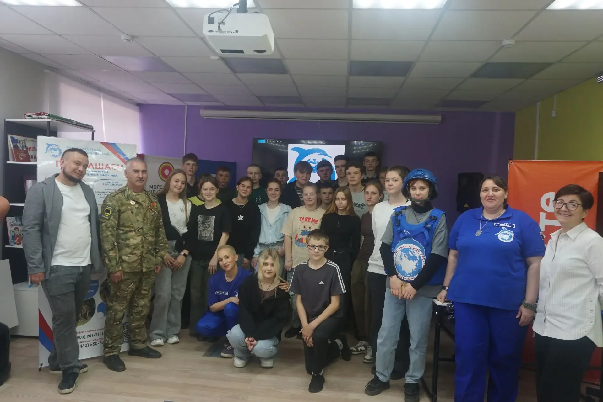 Они там, где нужна помощь  В Дзержинско-Тасеевском муниципальном округе состоялись встречи с активис