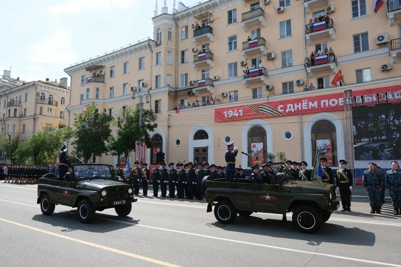 🎗️Прокурор Астраханской области принял участие в торжественном мероприятии, посвященном Дню Победы в