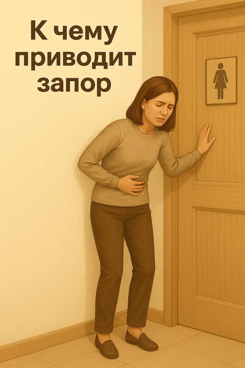 🚽 Запор: почему он возникает и к чему это приводит  Запор — это не «редко хожу в туалет». Даже если 