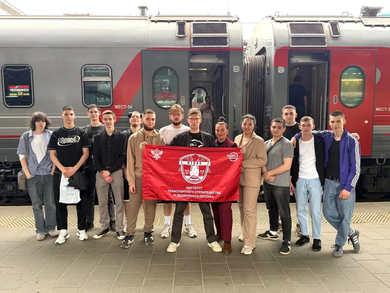 🚅Первые бойцы «Волжской рокады» отправились в третий трудовой семестр🚅  Сегодня бойцы отряда «Волжан