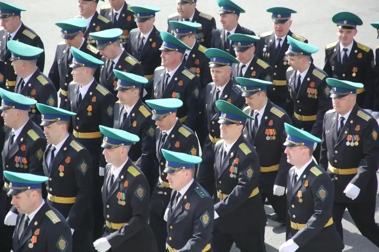 Репетиция военного парада, посвященного 81-й годовщине Победы в Великой Отечественной войне 1941-45 