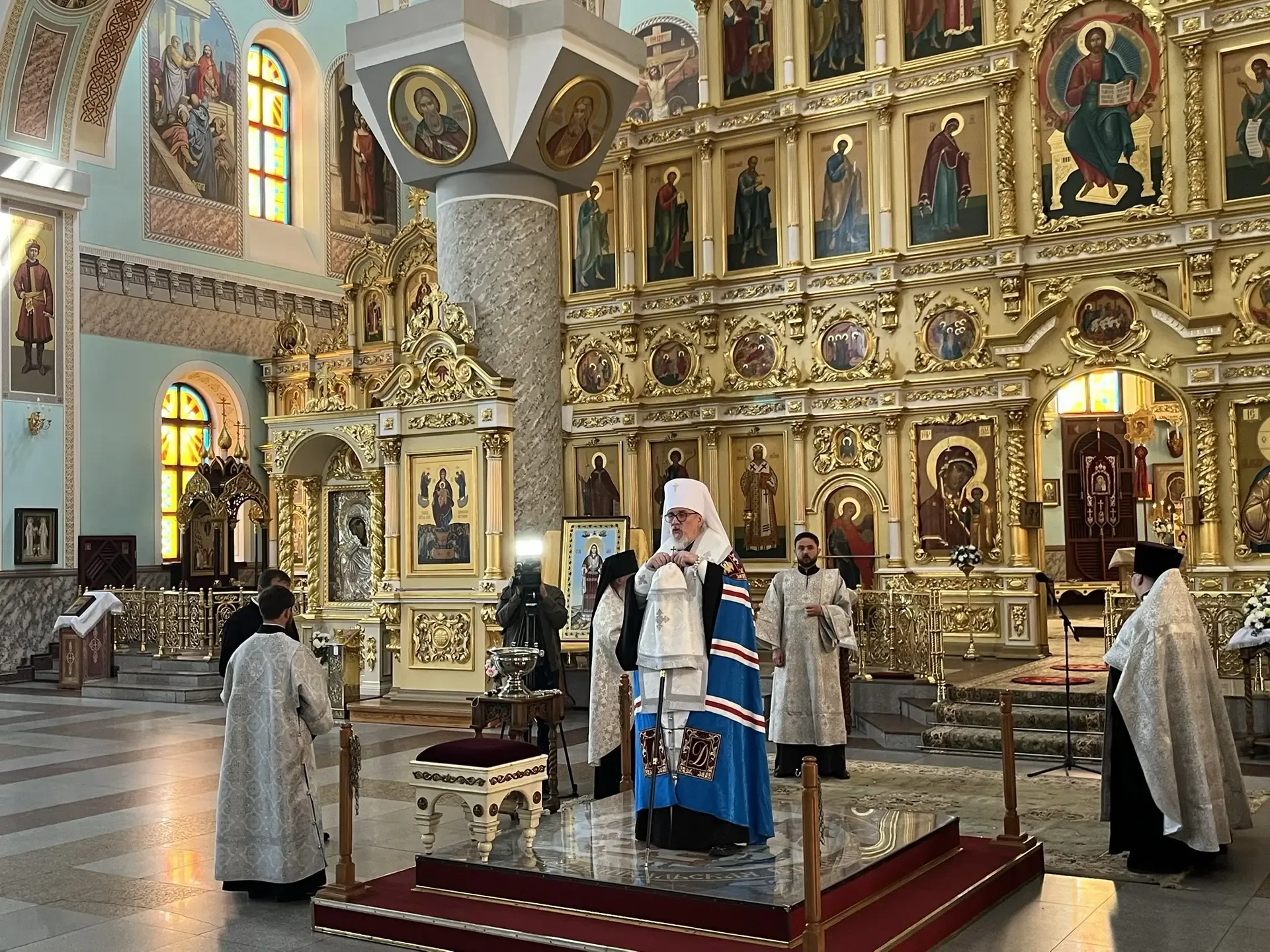 🙏В соборе Казанской иконы Божьей Матери прошёл молебен, посвящённый началу Забайкальского международ
