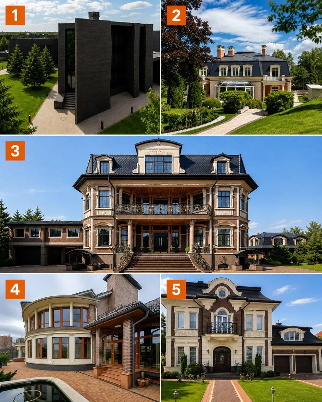 ℹ️ Бассейны, SPA и 18 санузлов: как выглядят ТОП-5 самых дорогих загородных домов России  ▪️5 место 