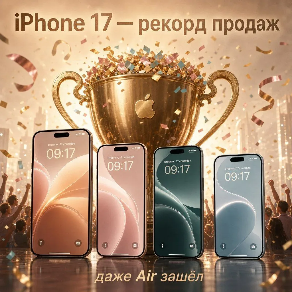 Apple хвастается: линейка iPhone 17 стала самой популярной в истории компании  Финдиректор Apple зая