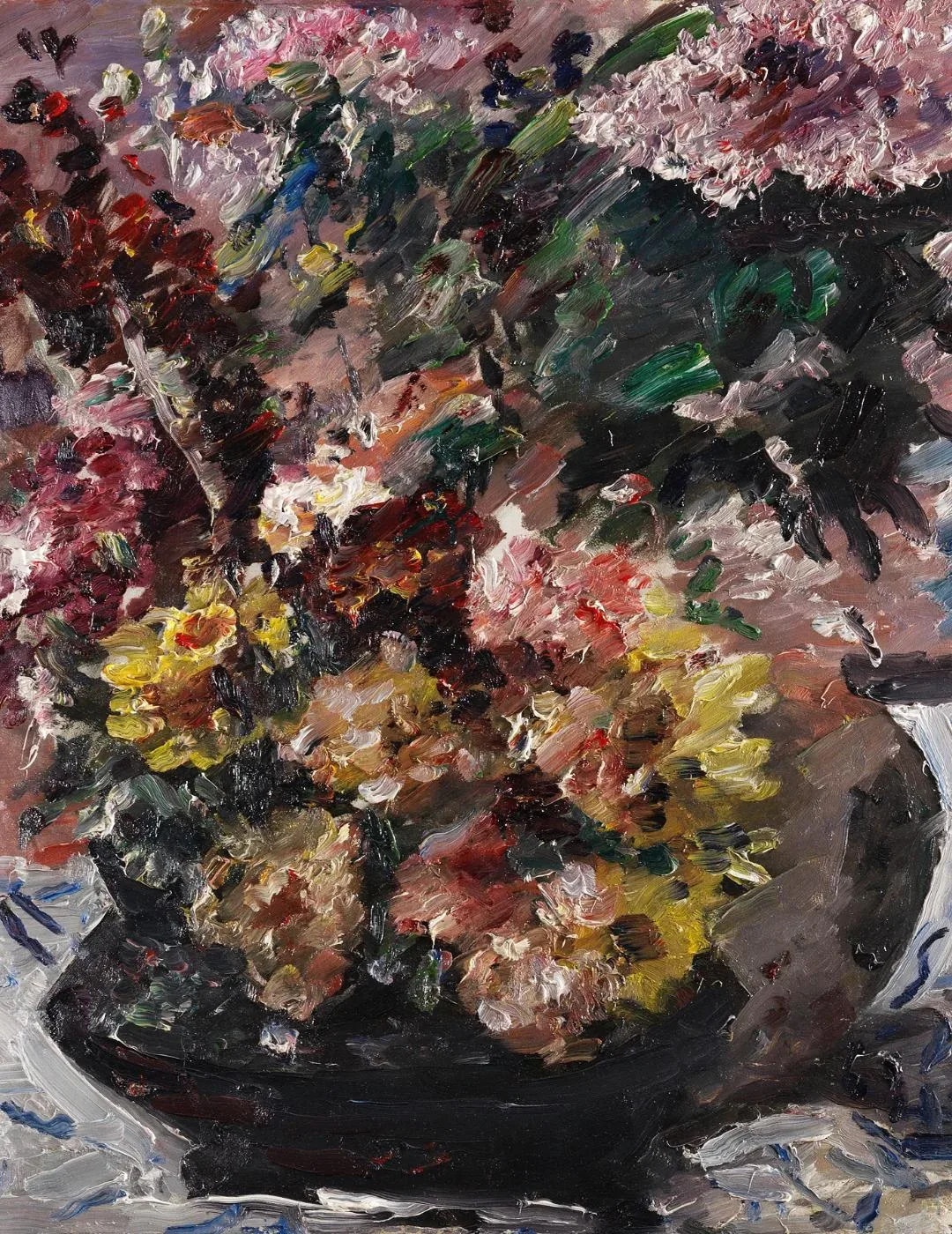 Вдохновляемся цветом 🌺  Художник Луис Коринт (1858-1925) превращает цветочные натюрморты не просто в
