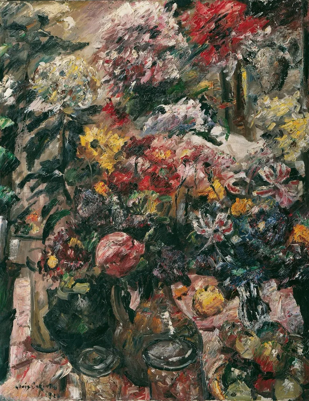 Вдохновляемся цветом 🌺  Художник Луис Коринт (1858-1925) превращает цветочные натюрморты не просто в