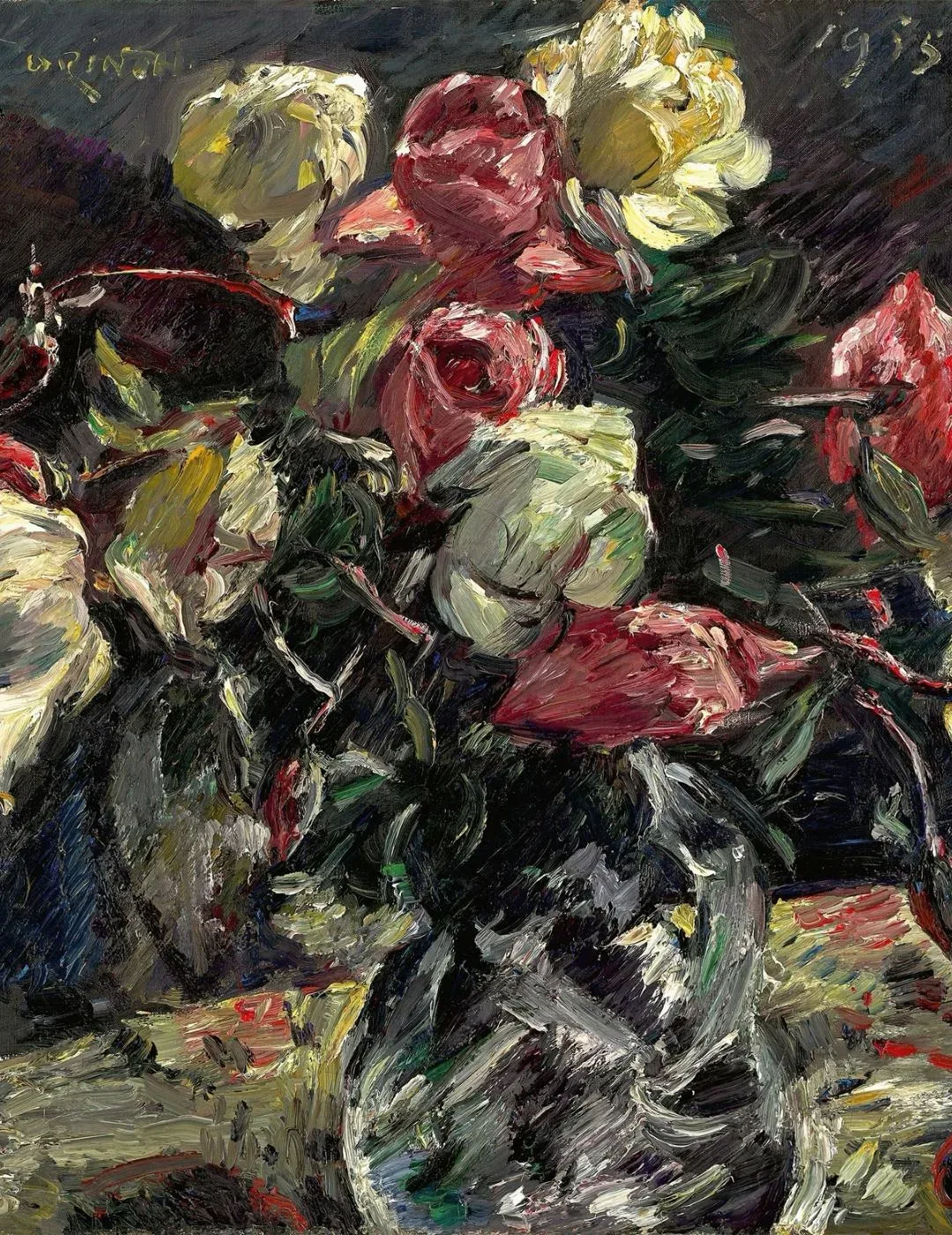 Вдохновляемся цветом 🌺  Художник Луис Коринт (1858-1925) превращает цветочные натюрморты не просто в