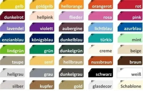 🎨  Lexik zum Thema “Farben”  Если вы давно знаете цвета на немецком, сегодня мы предлагаем вам назва