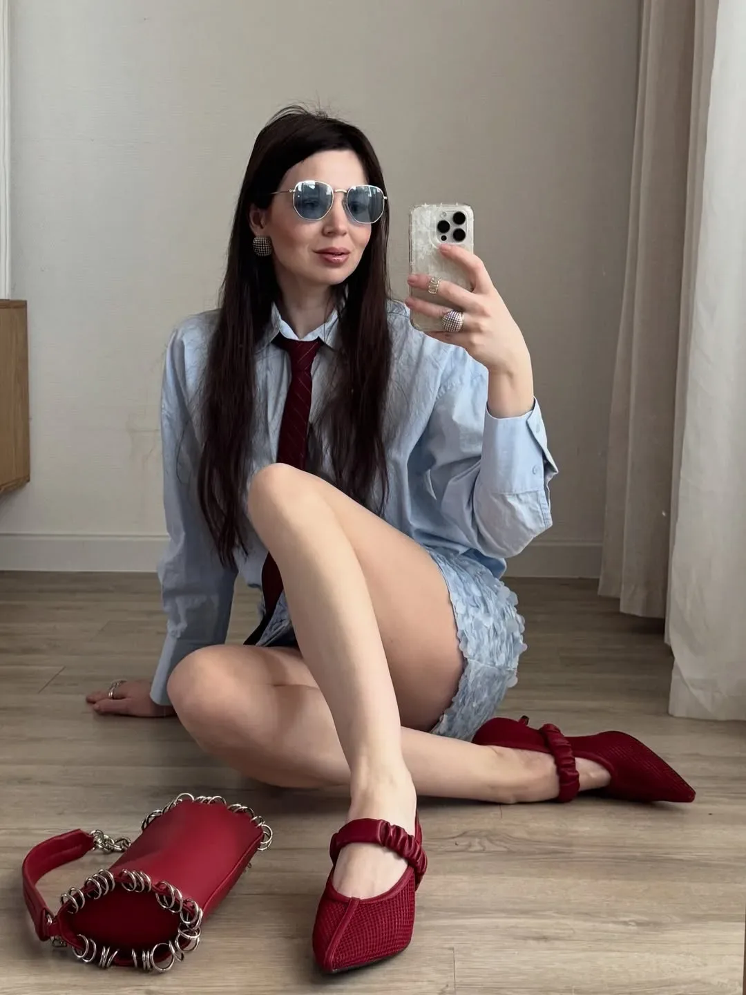 Образы на весну✨  У меня уже целая коллекция обуви и сумок leranena , оказывается✨  Туфли черные кру