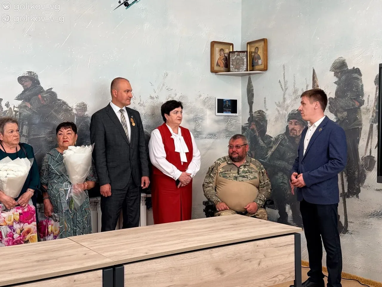 В Губкине на базе Центра «СВОя территория» прошла встреча с мамами и жёнами участников СВО  На ней п