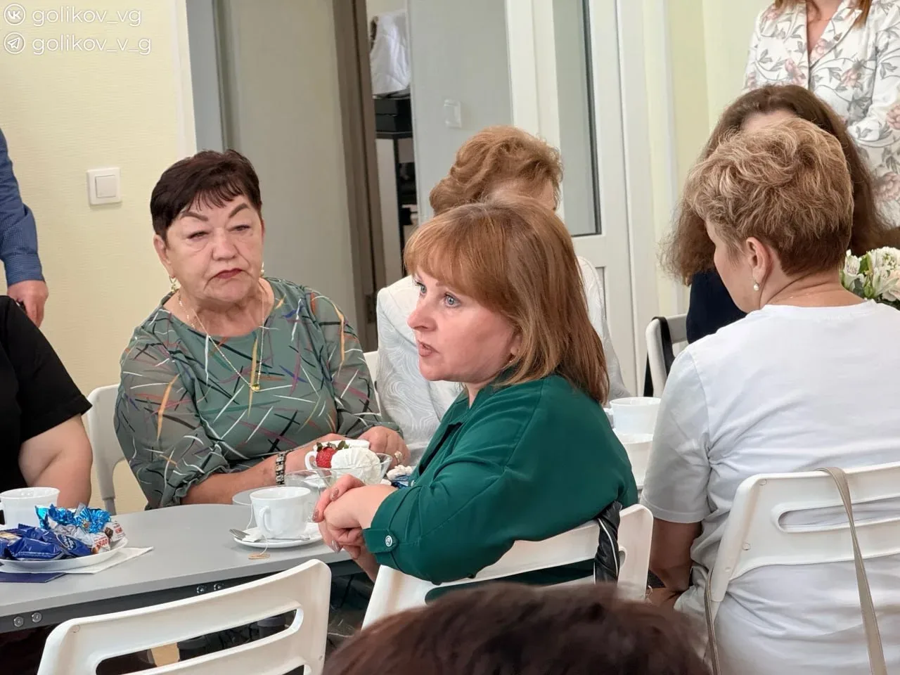 В Губкине на базе Центра «СВОя территория» прошла встреча с мамами и жёнами участников СВО  На ней п