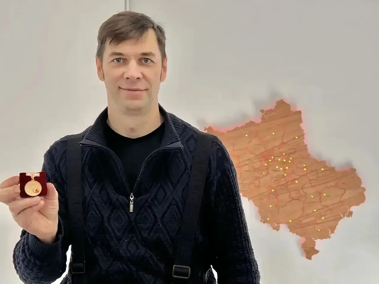 Сотрудник металлургического завода Электростали стал Почетным донором России  🩸В Московском областно