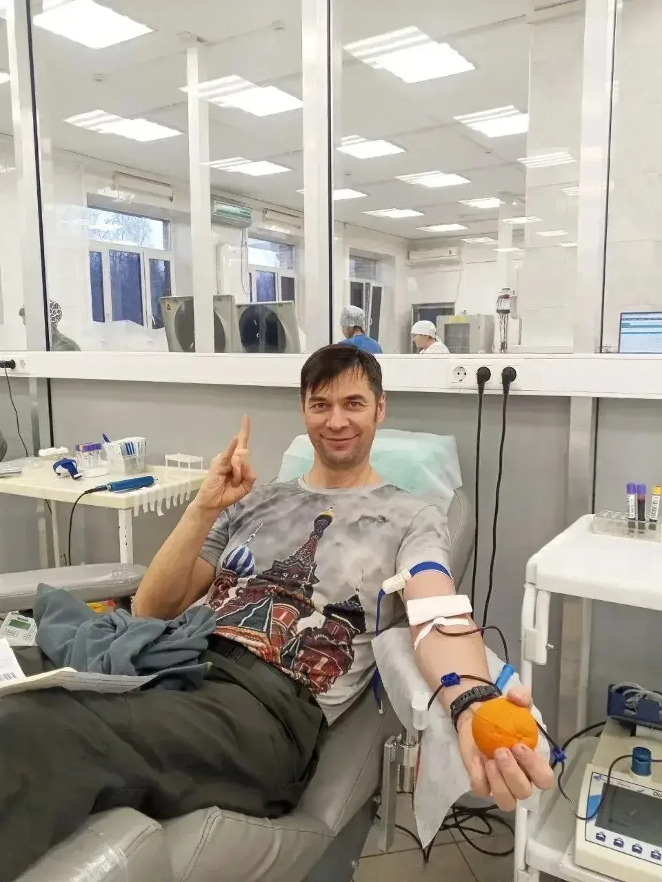Сотрудник металлургического завода Электростали стал Почетным донором России  🩸В Московском областно