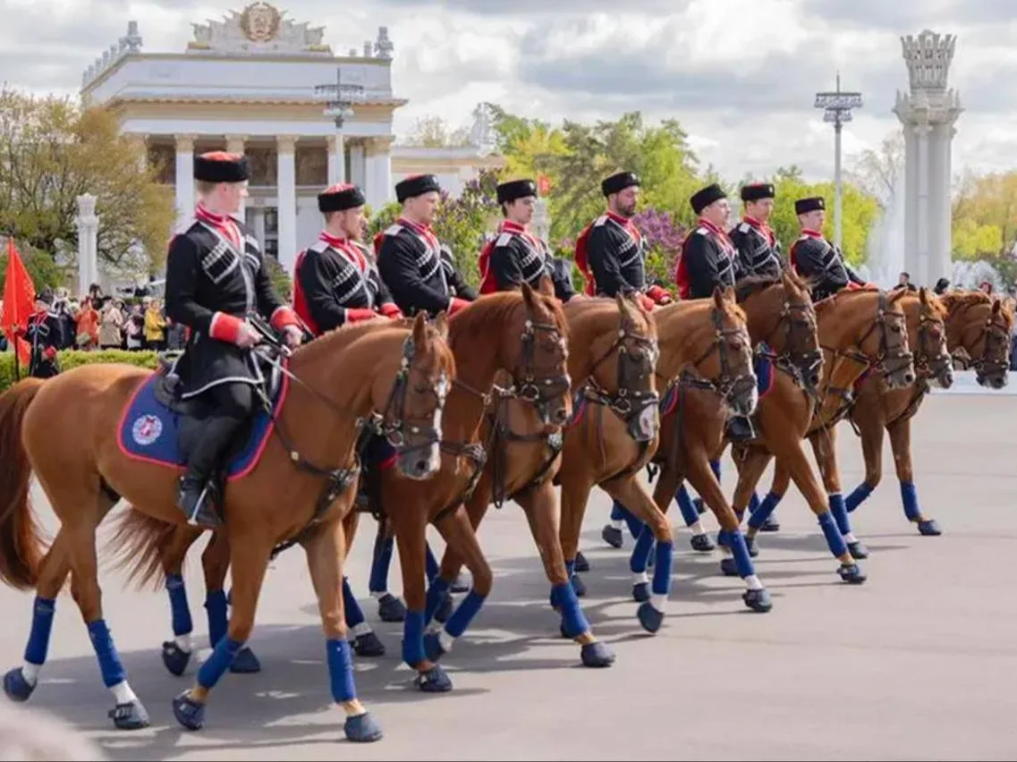 🏇 Конные церемониалы Кремлёвской школы верховой езды на ВДНХ  🗓 до сентября 2026, по воскресеньям, 1