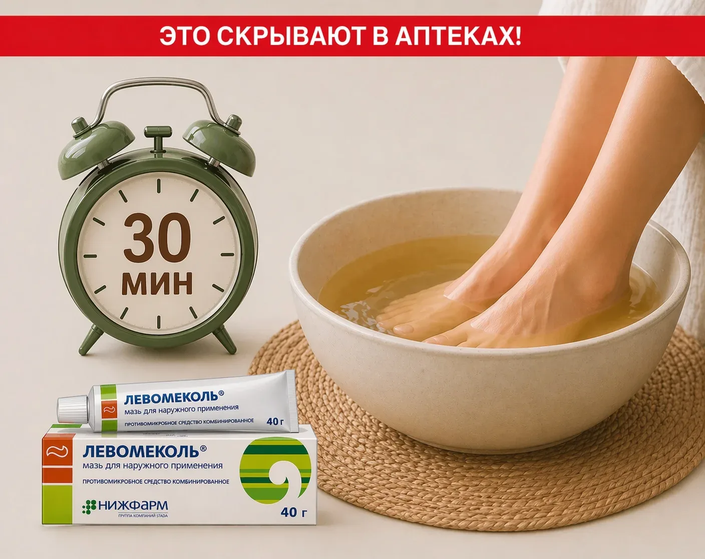 ‼️ Замочите ноги в этом растворе и увидите, как почти сразу уйдут болезни   Рецепт: • 1 литр воды: -