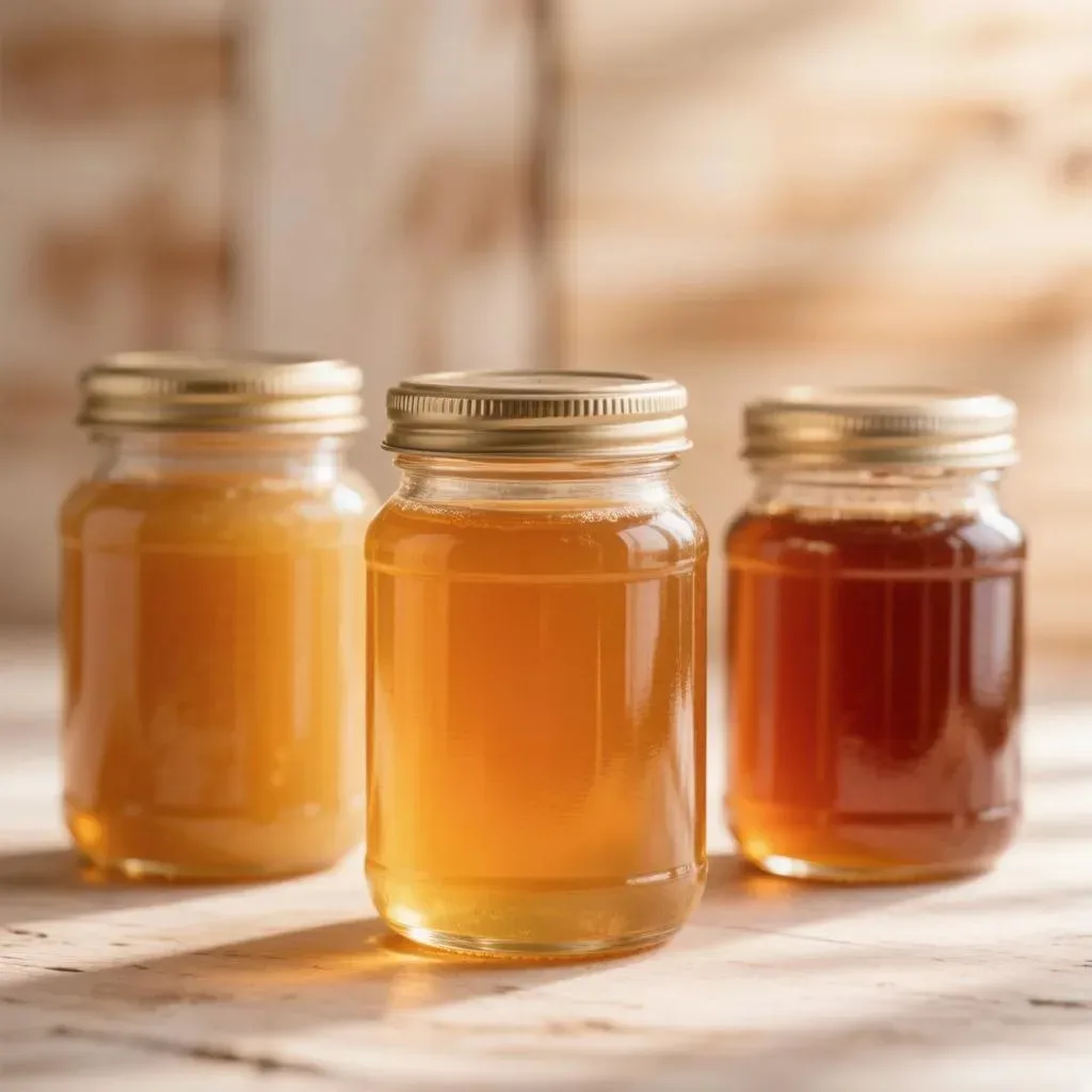 🍯 Полезные свойства разных сортов мёда  ✨ Мед акации: гипоаллергенный продукт с низким содержанием с